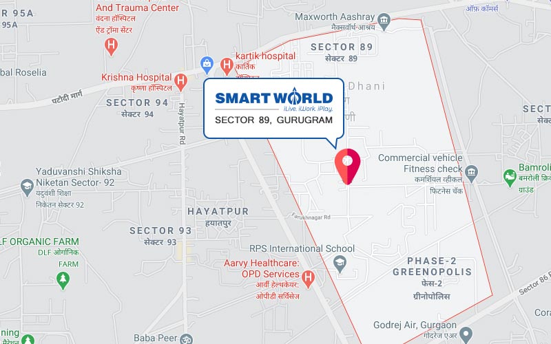 Smart World Gems location Map